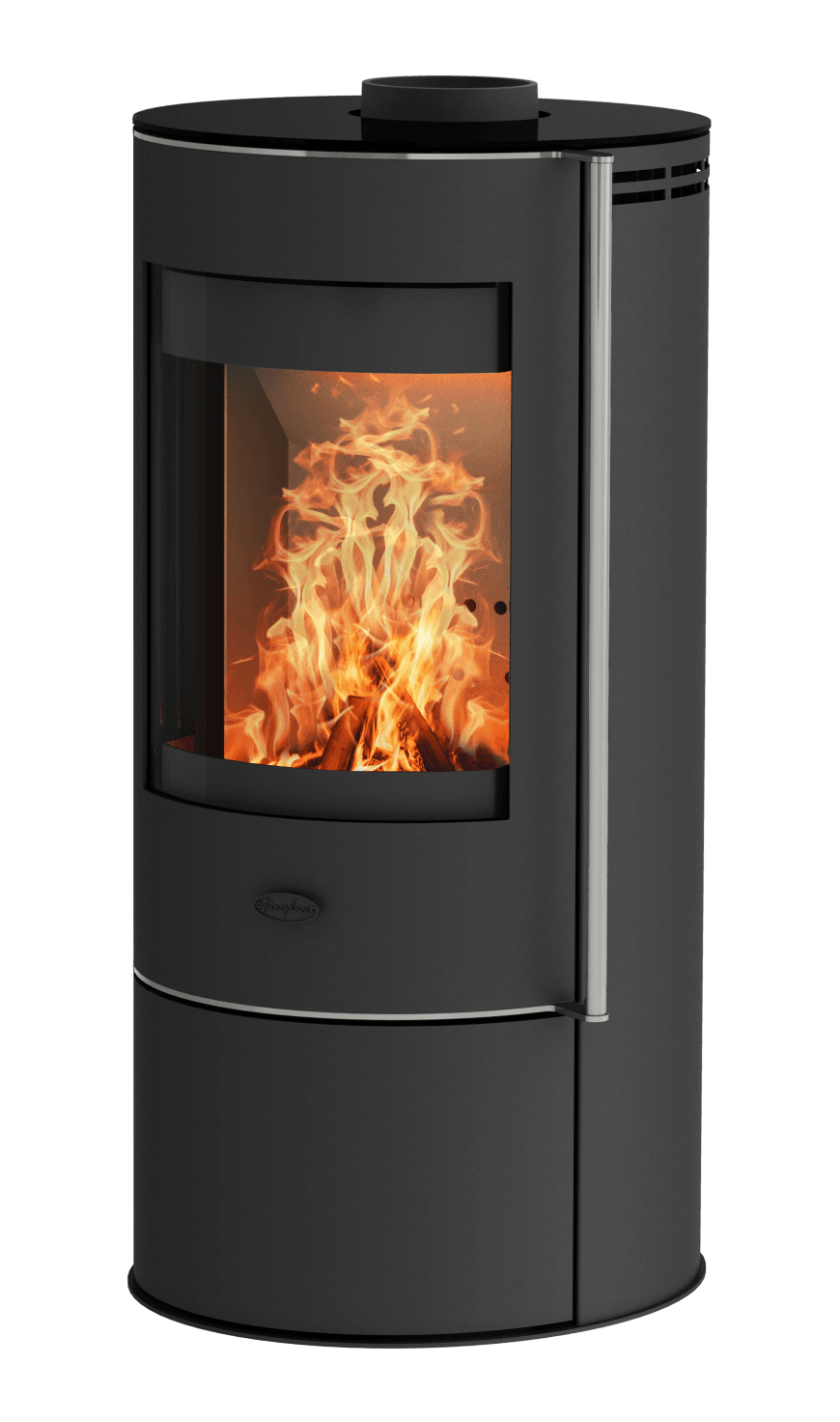 Fireplace-Kaminofen-ANGERONA-Glas-K6011-desktop Fireplace By Norvai ANGERONA - Frittstående - Bilde 1